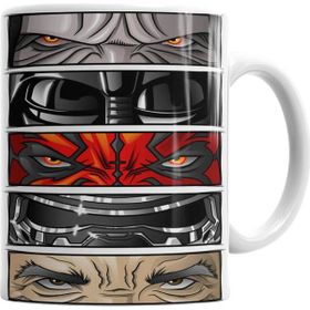 Baskı Dükkanı KB1198 Star Wars Darth Vader Kylo Ren Porselen Kupa Bardak
