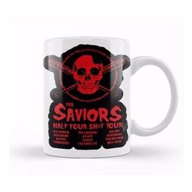 Baskı Dükkanı KB11980 The Saviors Half Your Shit Tour Porselen Kupa Bardak