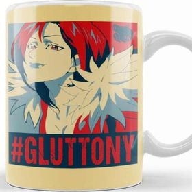 Baskı Dükkanı KB11992 The Seven Deadly Sins Merlin Gluttony Porselen Kupa Bardak