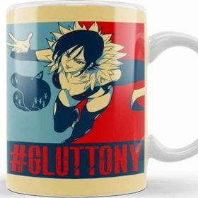 Baskı Dükkanı KB11992 The Seven Deadly Sins Merlin Gluttony Porselen Kupa Bardak