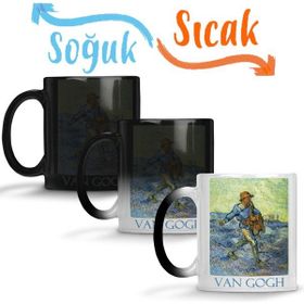 Baskı Dükkanı KB11996 The Sower By Vincent Van Gogh Porselen Kupa Bardak