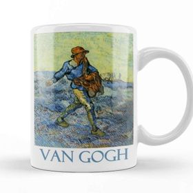 Baskı Dükkanı KB11996 The Sower By Vincent Van Gogh Porselen Kupa Bardak