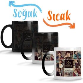 Baskı Dükkanı KB120 Bts You Never Walk Alone Porselen Kupa Bardak