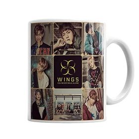 Baskı Dükkanı KB120 Bts You Never Walk Alone Porselen Kupa Bardak