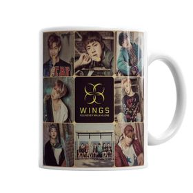 Baskı Dükkanı KB120 Bts You Never Walk Alone Porselen Kupa Bardak