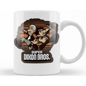 Baskı Dükkanı KB12009 The Walking Dead Super Dixon Bros Porselen Kupa Bardak