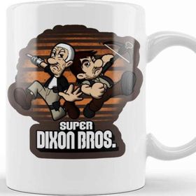 Baskı Dükkanı KB12009 The Walking Dead Super Dixon Bros Porselen Kupa Bardak
