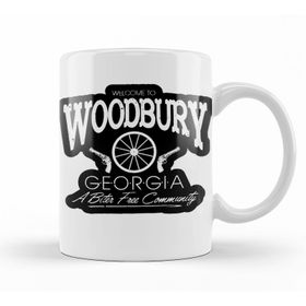 Baskı Dükkanı KB12015 The Walking Dead Welcome To Woodbury Porselen Kupa Bardak