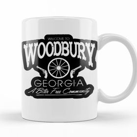 Baskı Dükkanı KB12015 The Walking Dead Welcome To Woodbury Porselen Kupa Bardak