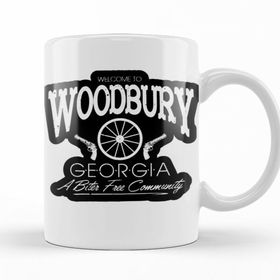 Baskı Dükkanı KB12015 The Walking Dead Welcome To Woodbury Porselen Kupa Bardak