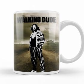 Baskı Dükkanı KB12016 The Walking Dude Porselen Kupa Bardak