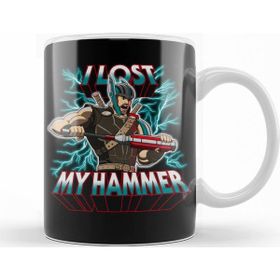 Baskı Dükkanı KB12029 Thor I Lost My Hammer Porselen Kupa Bardak