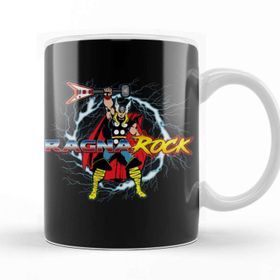 Baskı Dükkanı KB12031 Thor Ragna Rock Porselen Kupa Bardak