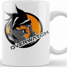 Baskı Dükkanı KB12055 Tracer Overwatch Porselen Kupa Bardak