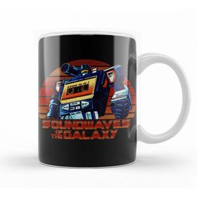 Baskı Dükkanı KB12061 Transformers Soundwaves Of The Galaxy Porselen Kupa Bardak