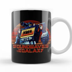 Baskı Dükkanı KB12061 Transformers Soundwaves Of The Galaxy Porselen Kupa Bardak
