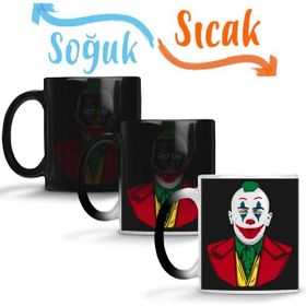 Baskı Dükkanı KB12064 Travis Fleck Joker Porselen Kupa Bardak