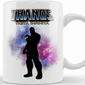 Baskı Dükkanı KB12065 Treta Infinita Thanos Porselen Kupa Bardak