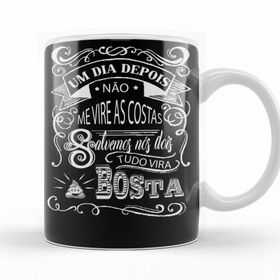 Baskı Dükkanı KB12075 Tudo Vira Bosta Porselen Kupa Bardak