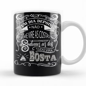 Baskı Dükkanı KB12075 Tudo Vira Bosta Porselen Kupa Bardak