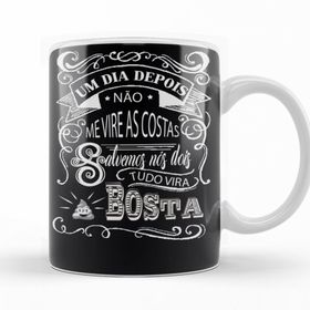 Baskı Dükkanı KB12075 Tudo Vira Bosta Porselen Kupa Bardak