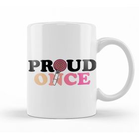 Baskı Dükkanı KB12084 Twice Proud Once Porselen Kupa Bardak