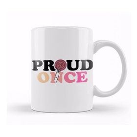 Baskı Dükkanı KB12084 Twice Proud Once Porselen Kupa Bardak