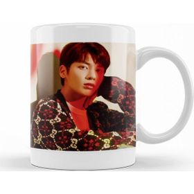 Baskı Dükkanı KB12093 Txt Taehyun Cat Dog Porselen Kupa Bardak