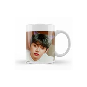 Baskı Dükkanı KB12095 Txt Yeonjun Cat Dog Porselen Kupa Bardak