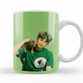 Baskı Dükkanı KB12096 Txt Yeonjun Porselen Kupa Bardak