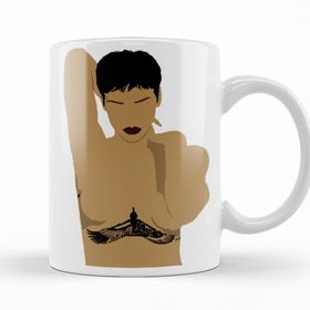 Baskı Dükkanı KB12099 Unapologetic Porselen Kupa Bardak