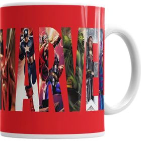 Baskı Dükkanı KB1210 Marvel Porselen Kupa Bardak