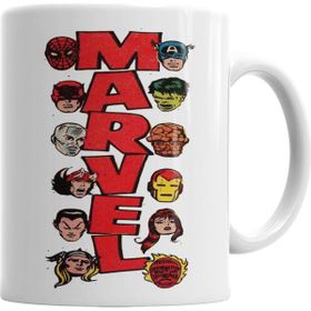 Baskı Dükkanı KB1210 Marvel Porselen Kupa Bardak