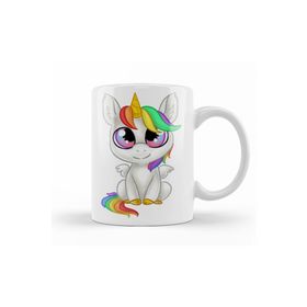 Baskı Dükkanı KB12104 Unicorn Porselen Kupa Bardak