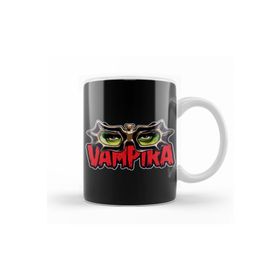 Baskı Dükkanı KB12116 Vampir Vampiras Glasses Porselen Kupa Bardak