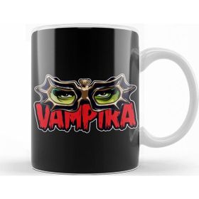 Baskı Dükkanı KB12116 Vampir Vampiras Glasses Porselen Kupa Bardak