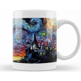 Baskı Dükkanı KB12124 Van Gogh Never Saw Hogwarts Porselen Kupa Bardak
