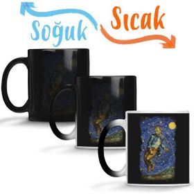 Baskı Dükkanı KB12125 Van Gogh Never Saw Porselen Kupa Bardak