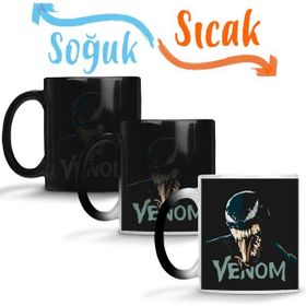 Baskı Dükkanı KB12136 Venom Eddie Brock Porselen Kupa Bardak