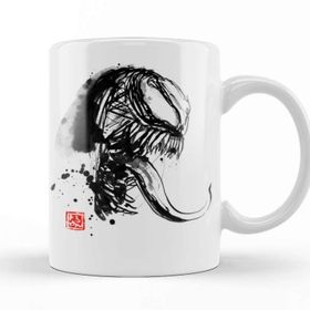 Baskı Dükkanı KB12140 Venom Porselen Kupa Bardak
