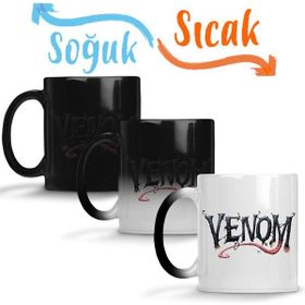 Baskı Dükkanı KB12142 Venom Logo Porselen Kupa Bardak