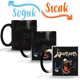 Baskı Dükkanı KB12144 Venom Metalhead Porselen Kupa Bardak