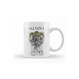Baskı Dükkanı KB12147 Viking Porselen Kupa Bardak