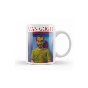 Baskı Dükkanı KB12151 Vincent Van Gogh Porselen Kupa Bardak