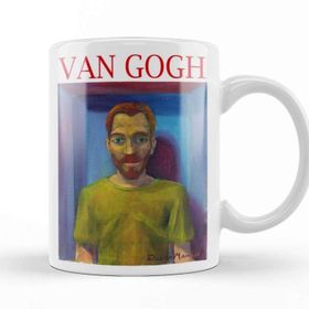 Baskı Dükkanı KB12151 Vincent Van Gogh Porselen Kupa Bardak
