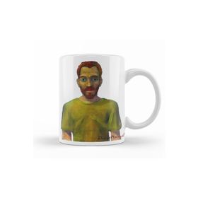 Baskı Dükkanı KB12152 Vincent Van Gogh Portrait Porselen Kupa Bardak