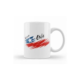 Baskı Dükkanı KB12155 Viva Chile Porselen Kupa Bardak