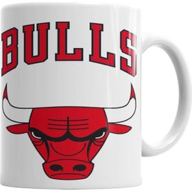 Baskı Dükkanı KB1216 Chicago Bulls Porselen Kupa Bardak