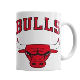 Baskı Dükkanı KB1216 Chicago Bulls Porselen Kupa Bardak