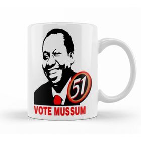 Baskı Dükkanı KB12161 Vote Mussum Porselen Kupa Bardak